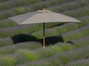 Ethimo Прямоугольный зонт из акриловой ткани Classic Omresb