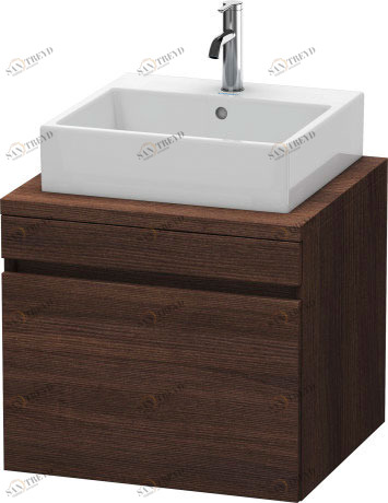 DS531005353 DuraStyle Тумбочка для консоли Каштан темный, декор Duravit