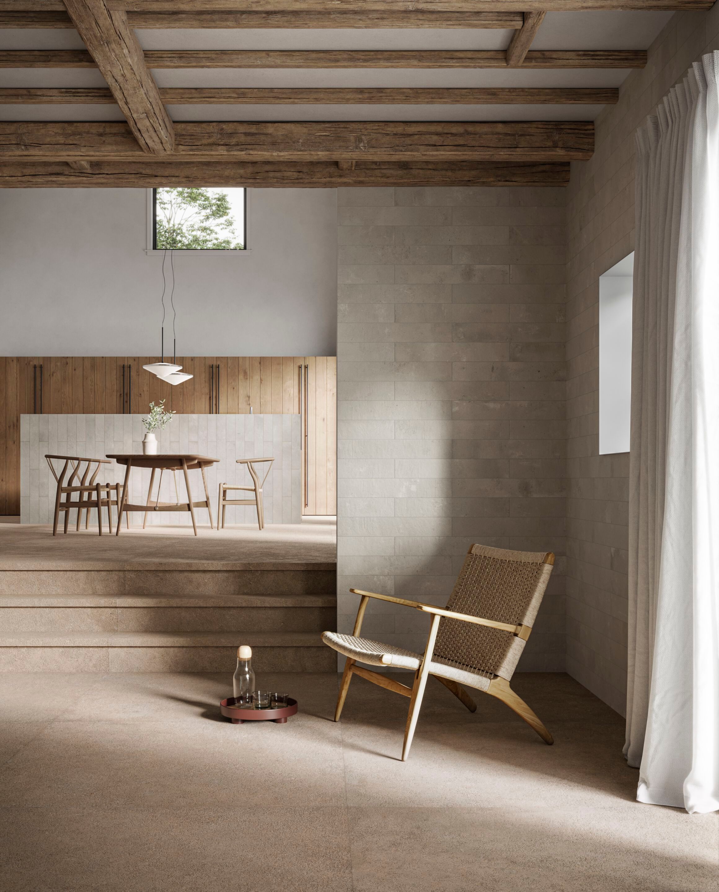 Пол / керамогранит с эффектом цемента CERAMICA SANT'AGOSTINO Duo ARCH-00038574 - Вид №1