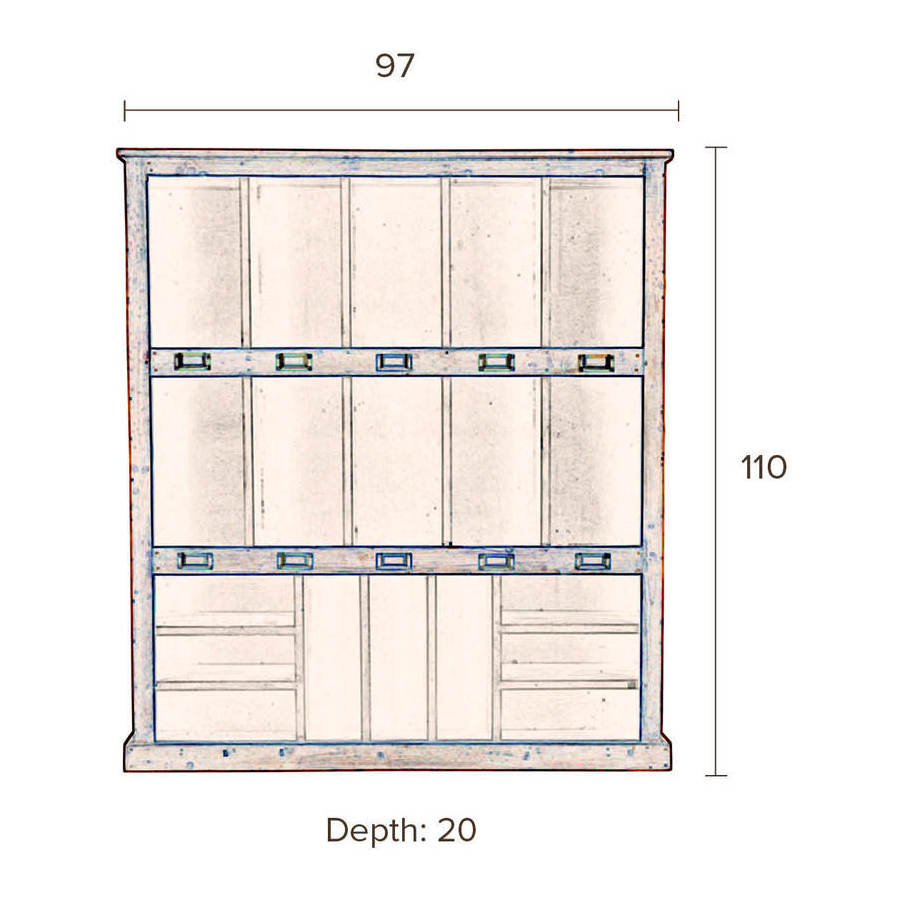 Полка настенная Rustic Dutchbone 4500001 - Вид №7