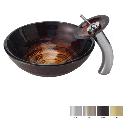 C-GV693-19mm-KGW1700 Накладная раковина на столешницу  прямоугольная Krausru  - Вид №1