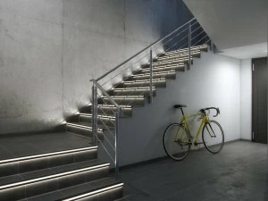 Lumines Lighting Алюминиевый профиль для лестницы со светодиодной подсветкой  10-0324-10