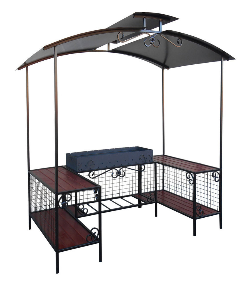 14018 ГОРДОН Easy, беседка мангальная LAB.Space  - Вид №2