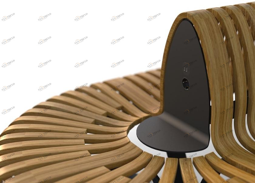 Green Furniture Concept Электрическая розетка с usb Nova c sun-id-1427021