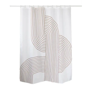 89380325 Штора для ванной Iddis Bali LM04P18i11 200x180 см полиэстер цвет бежевый