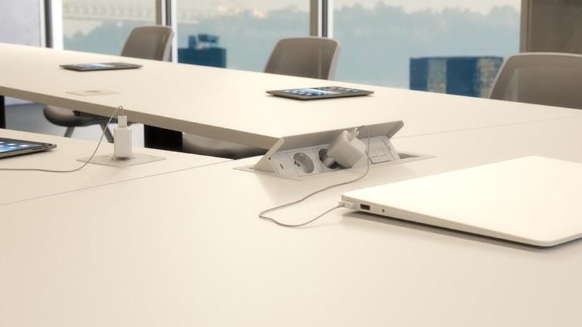 IBEBI Стол для переговоров со складной столешницей на колесиках Archimede project sun-id-1482125 - Вид №23