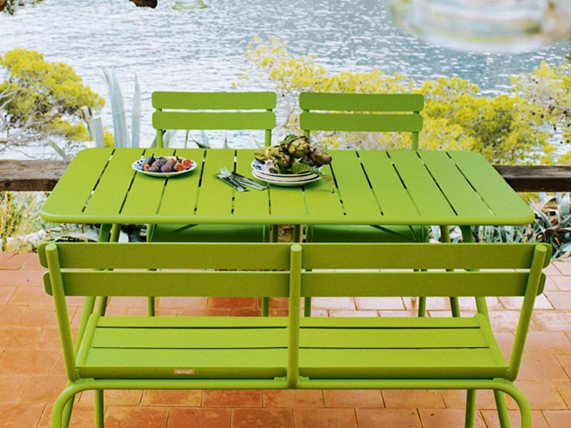 Fermob Прямоугольный алюминиевый садовый стол Luxembourg 4133-4136-4132 - Вид №2