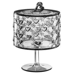 11540192 Ваза для десертов love большая серая Guzzini