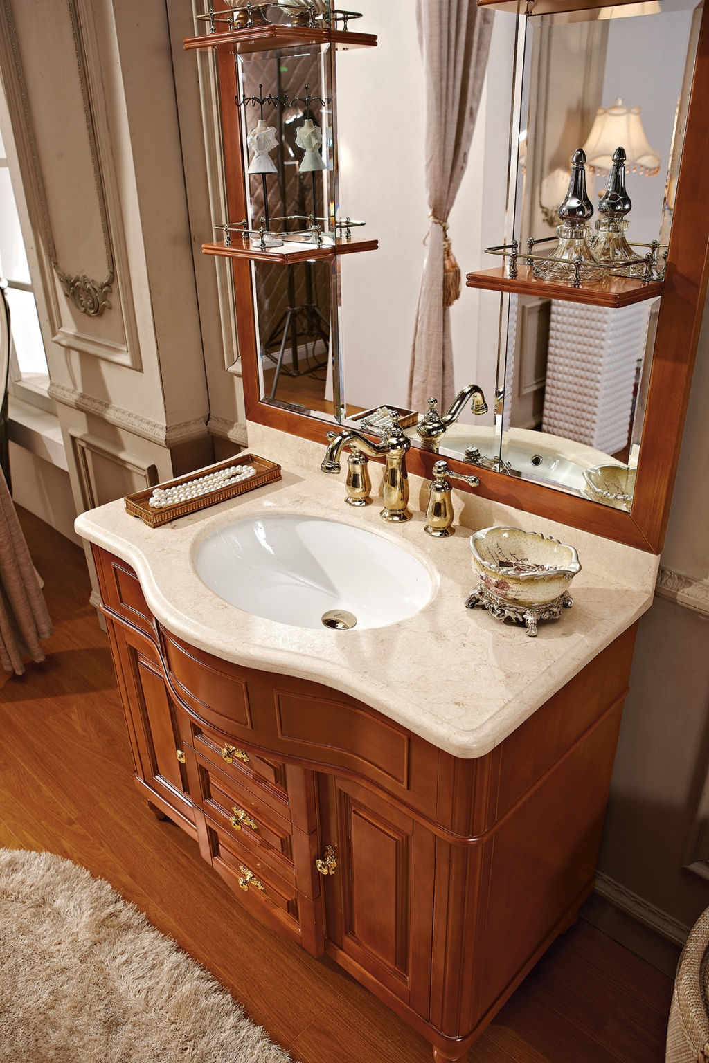 Зеркало MEDICI 120 арт. TS-ME912-M-DN Темный орех Tessoro TSME912MDN - Вид №2