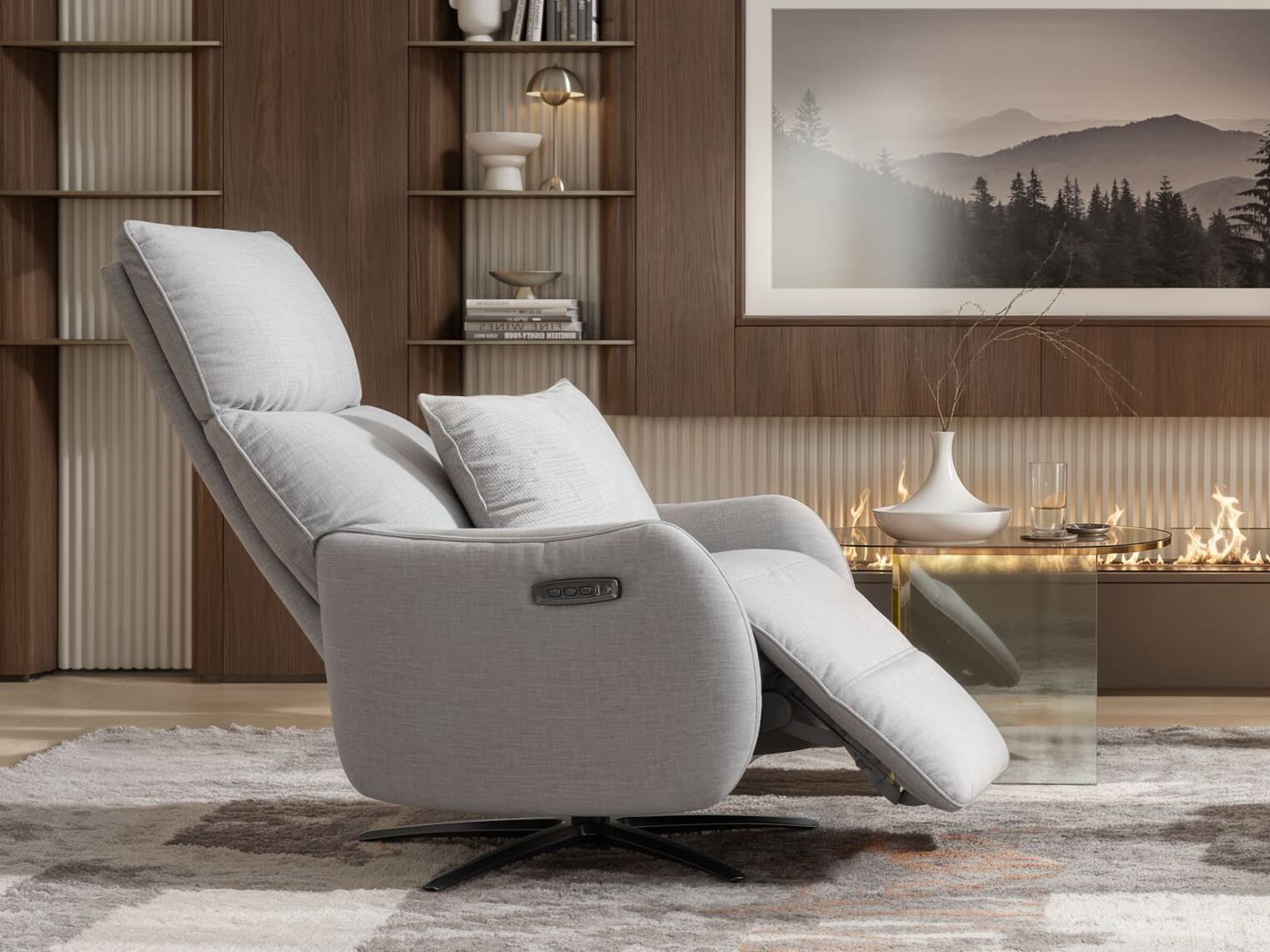 Вращающееся кресло с электроприводом Sofanella Турин ARCH-00056266 - Вид №1