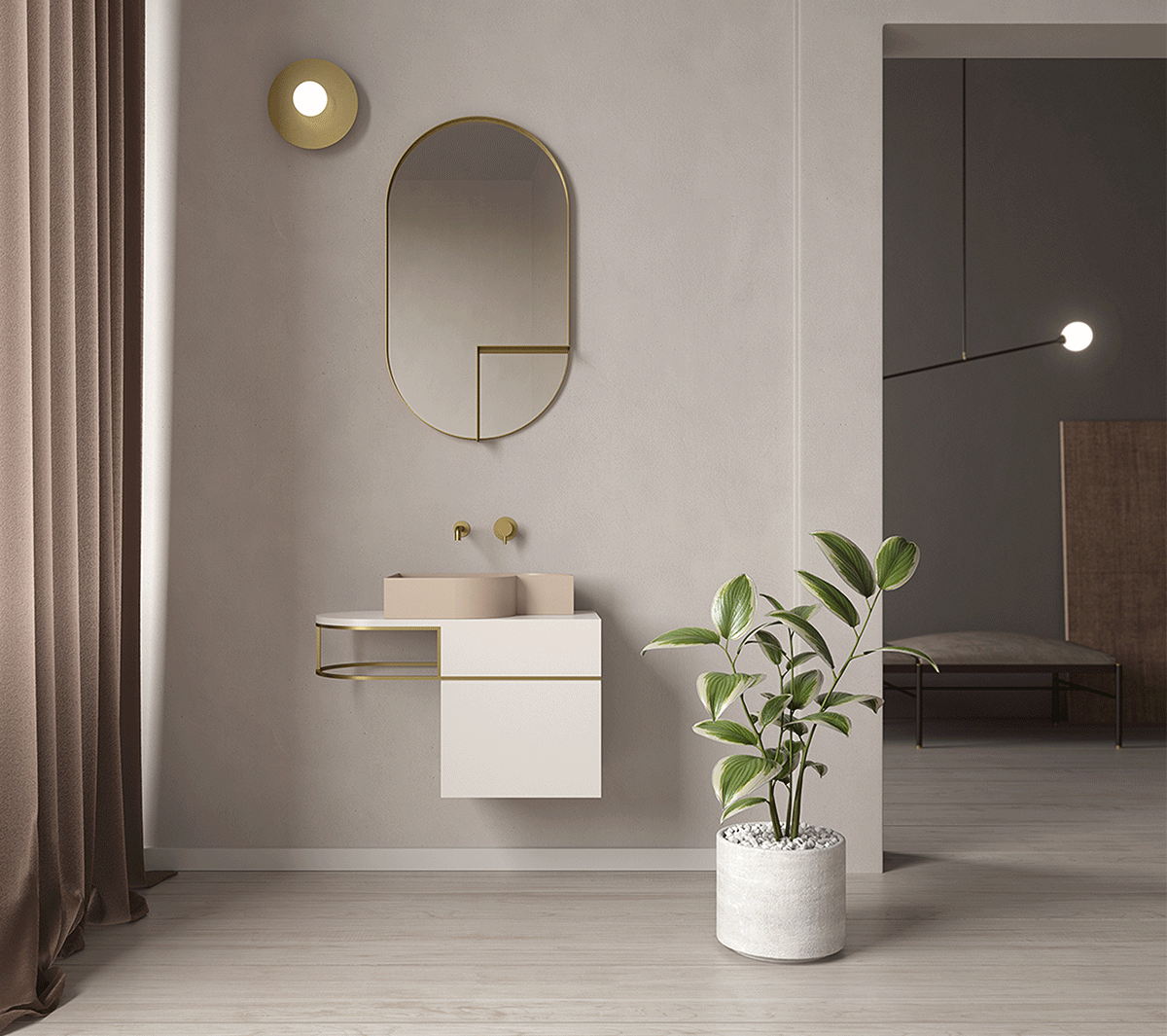 com_EXLAVNOU Накладная раковина на столешницу  прямоугольная Ex.T Nouveau - Вид №2