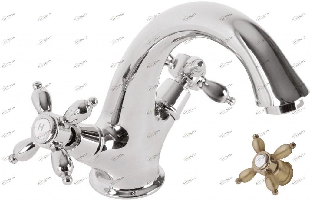 Смеситель для раковины CEZARES NOSTALGIA-LS1-02