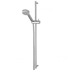 Z95203 Настенная штанга в сборе со штангой 800 мм, ручной душ с фиксированной струей Z94171, гибкий шланг 1500 мм. Zucchetti Isy