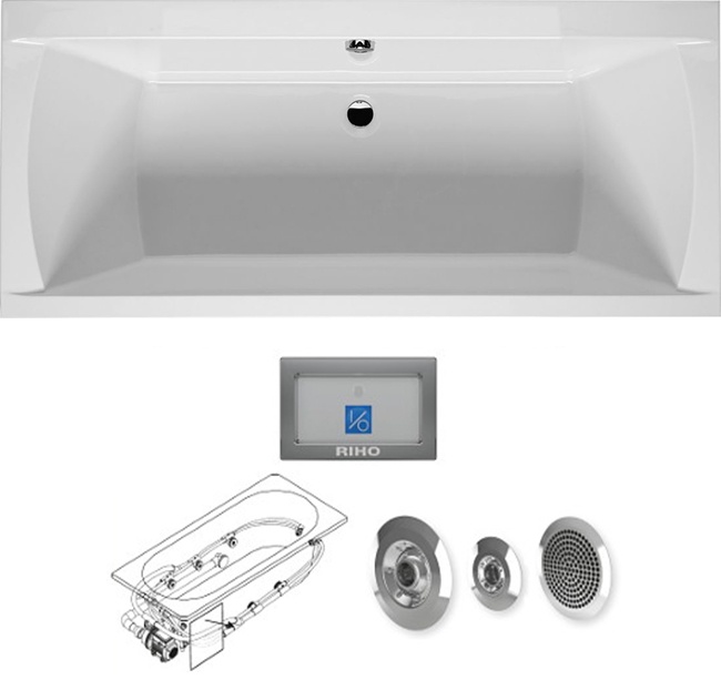 BA7200500000000_top1 Ванна Riho Julia Santreyd - Вид №2