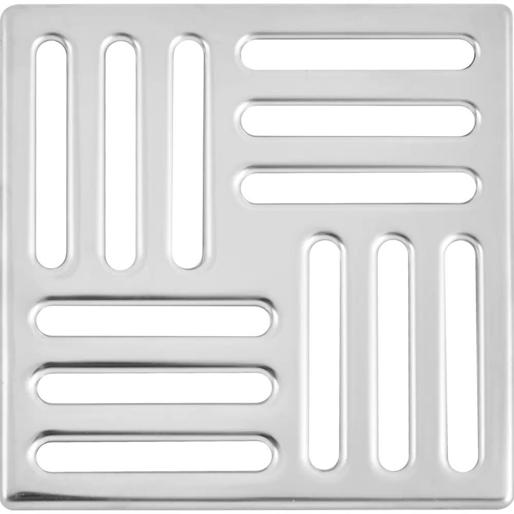 Трап для душа Ани Пласт комбинированный затвор 100x100 мм пластик THZ5702 STLM-2188521 - Вид №1
