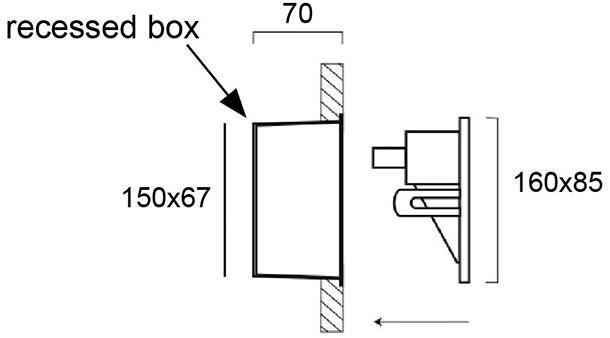 Terzo Light Настенная светодиодная лестница из алюминия для улицы  V4198900  - Вид №2