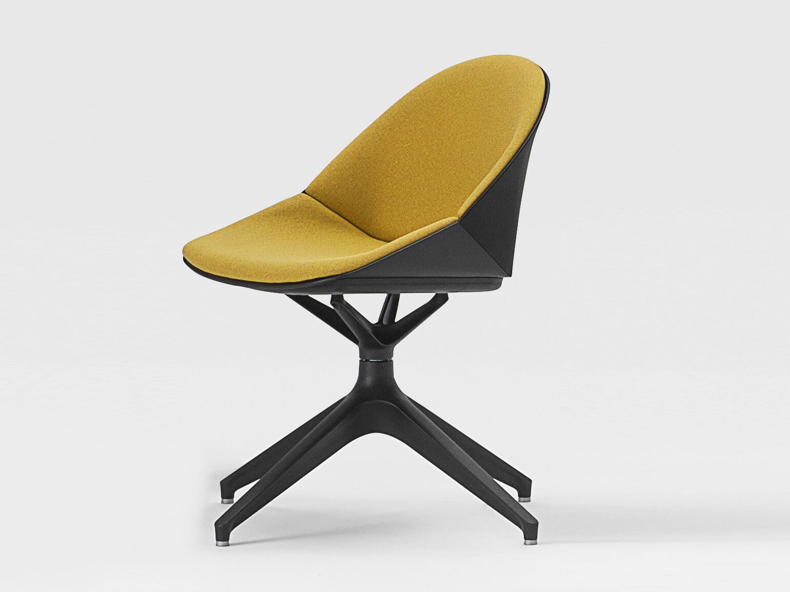 Вращающееся кресло на насесте из ткани и полипропилена Kastel Kross ARCH-00037878