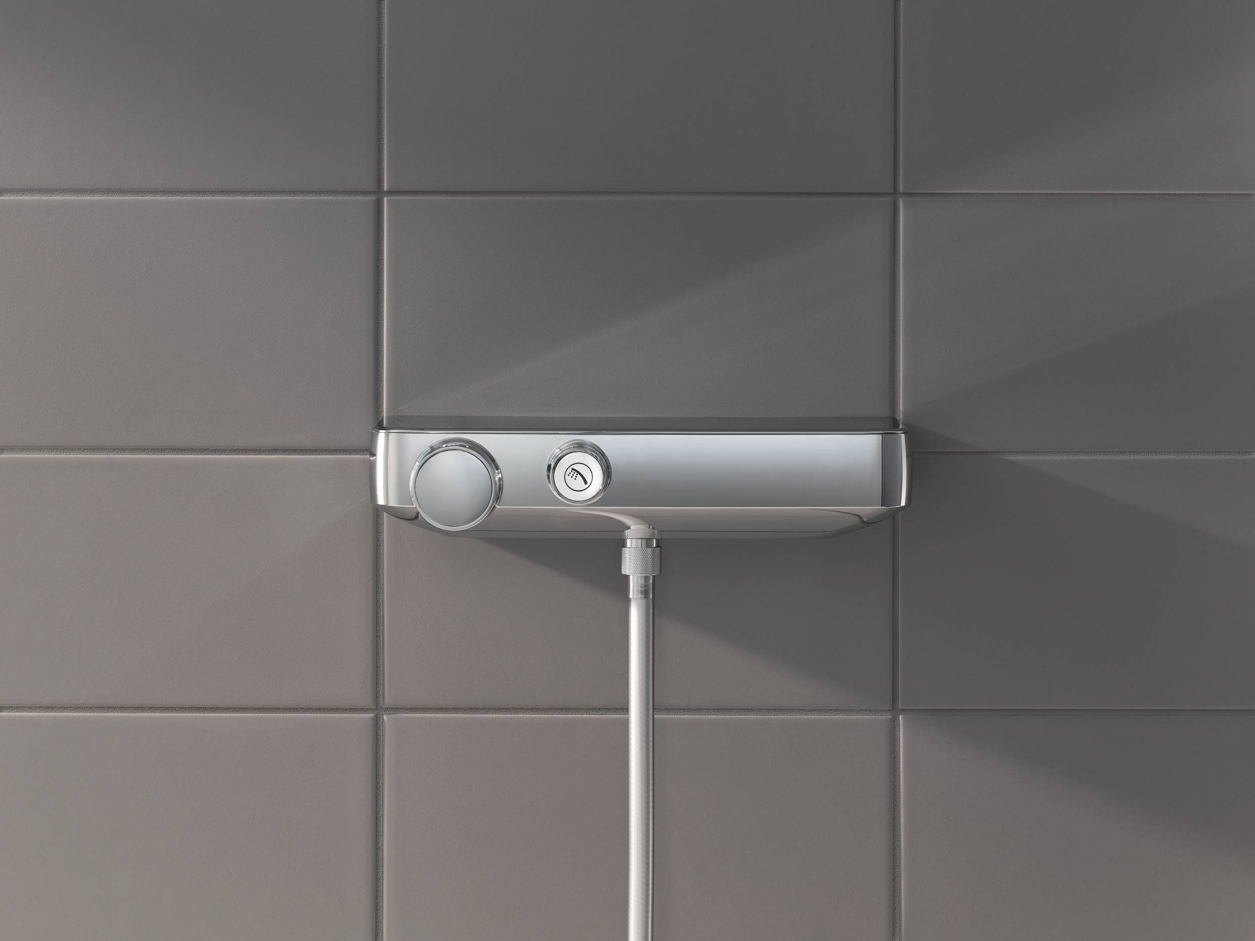 Термостатический смеситель для душа GROHE GRT SmartControl, настенный монтаж (34719000) Skate - Вид №4