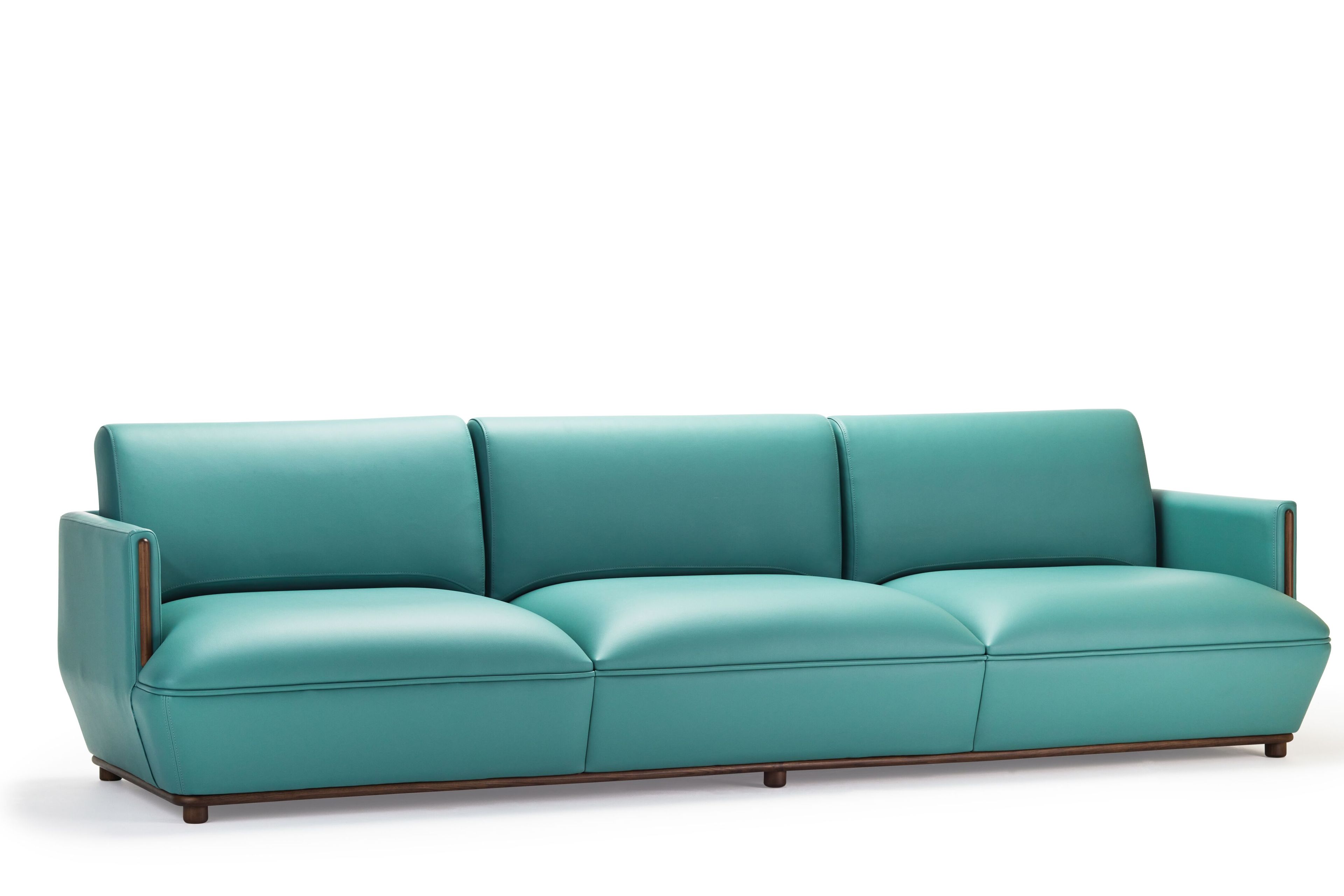 4-местный кожаный диван Papell Design ARCH-00123344 - Вид №1