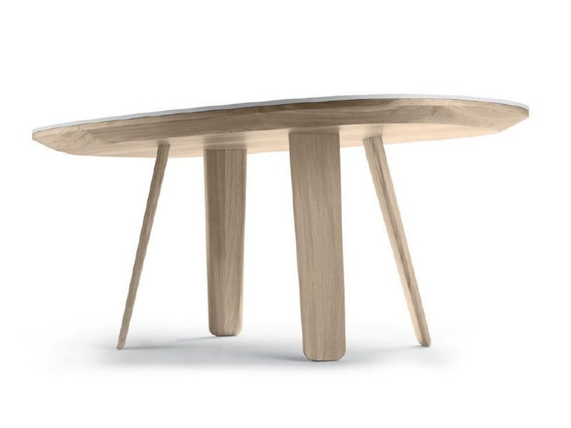 Овальный выдвижной стол из дуба ALKI Triku ARCH-00090242 - Вид №2