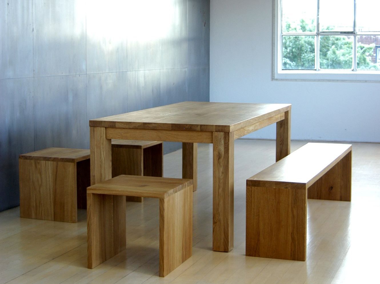 Прямоугольный стол из массива дерева Vitamin Design Cubus ARCH-00113195 - Вид №14