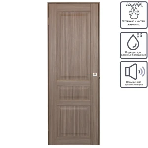 Дверь межкомнатная глухая Artens Мария 70x200 см цвет серый дуб 81933690 STLM-2180099