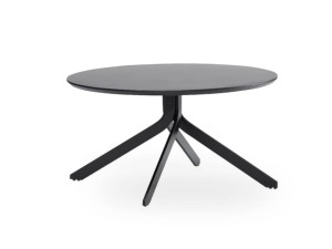 Круглый стальной журнальный столик