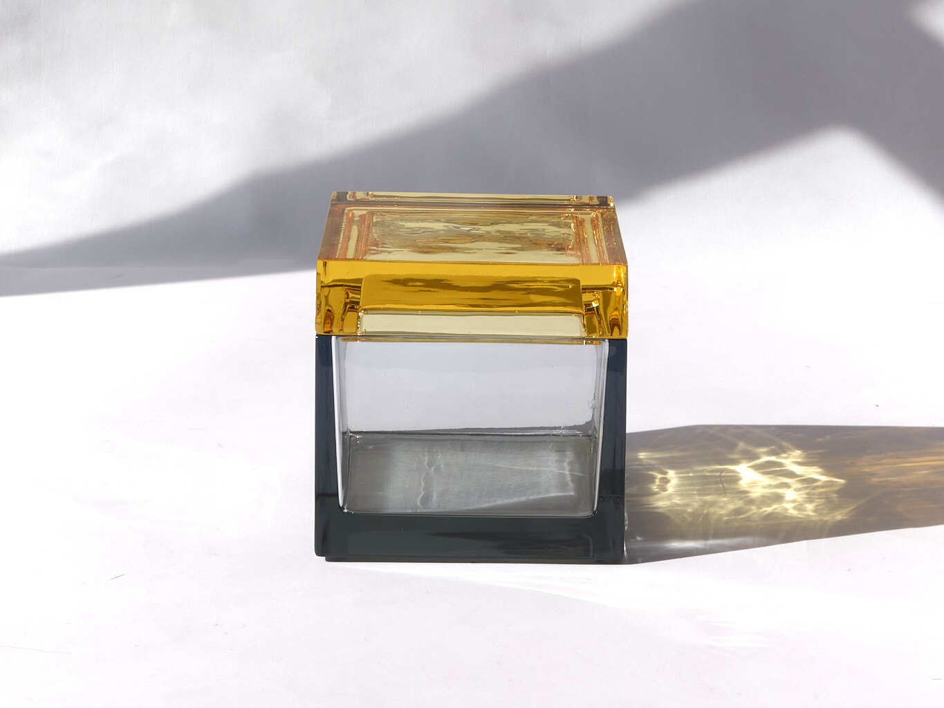 Двухцветный контейнер из дутого стекла Studio Bojola PALMI ARCH-00058347 - Вид №16