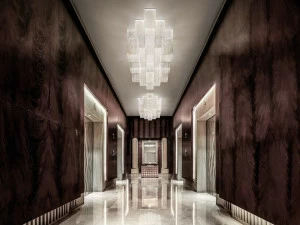 Masiero Светодиодный модульный потолочный светильник из хрусталя Programs