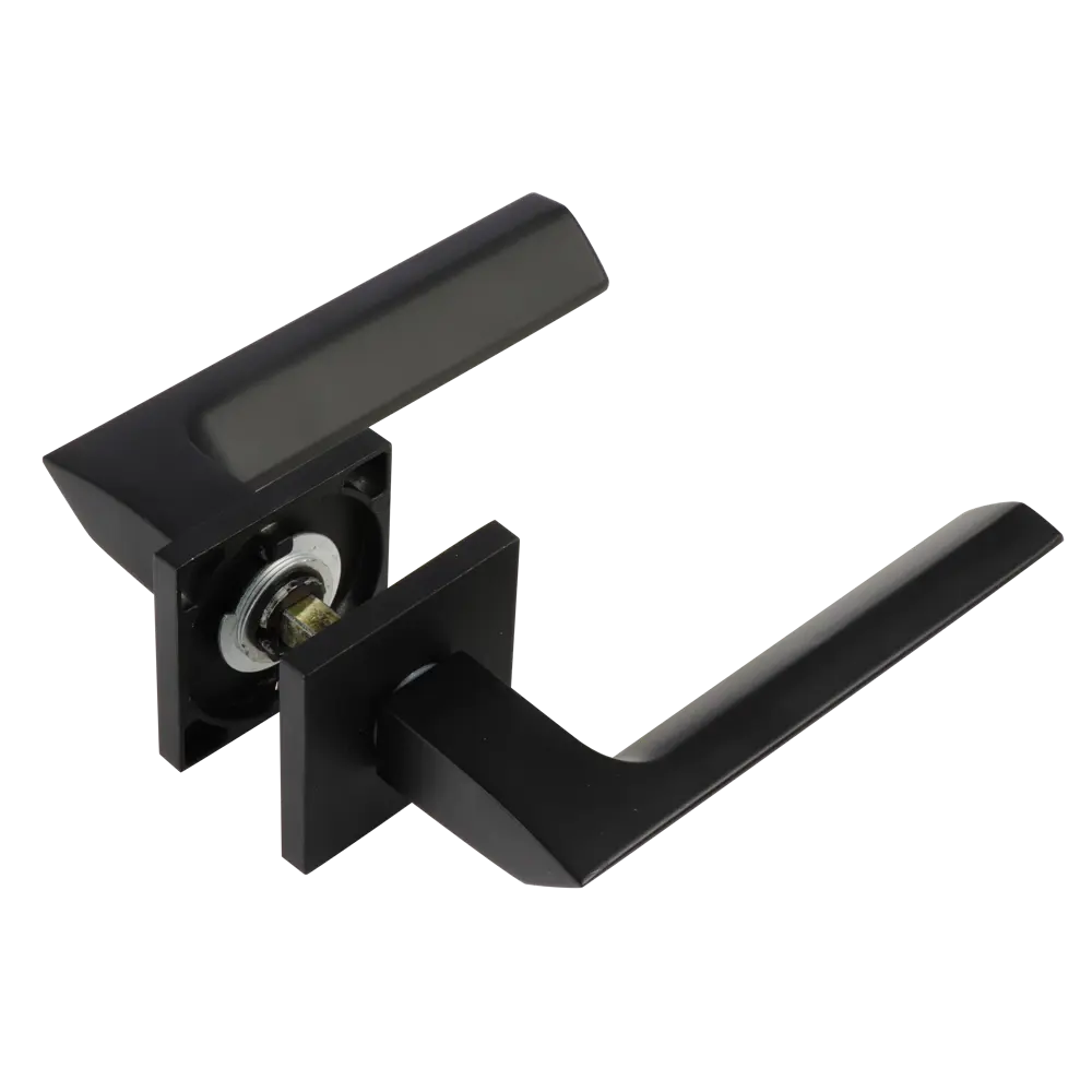 Дверные ручки EDSON EDS-121H-Q2 в элегантном черном исполнении 85170396 STLM-0059392