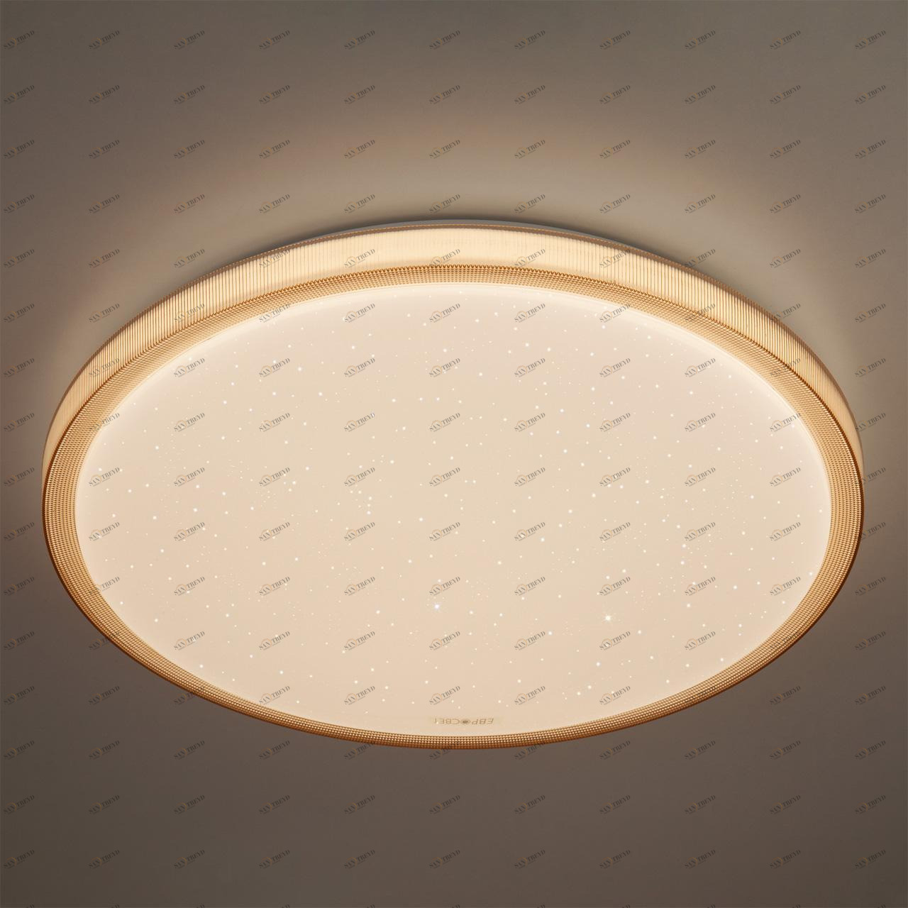 Потолочный светодиодный светильник Eurosvet Sandy 40015/1 LED кофе EUROSVET SANDY 202708 Белый
