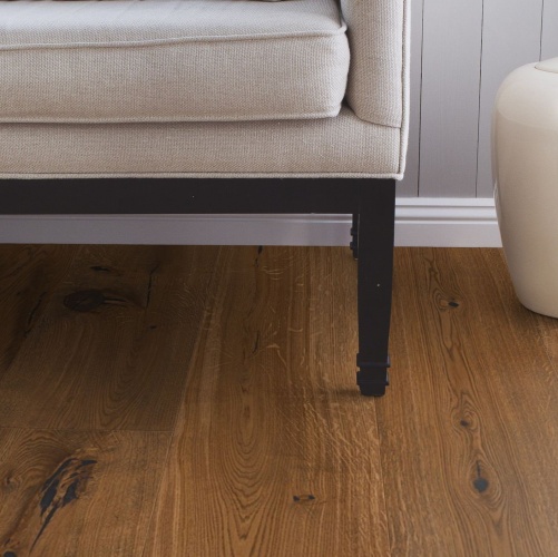 Инженерная доска Boen Chalet Antique Дуб Натур (Гладкая) 2000-4000х300 мм 2100420026 - Вид №3