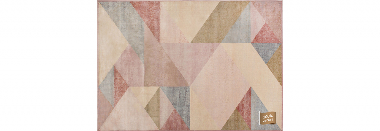 COLORISTICA Бельгийский ковер Оранжевый BAUHAUS Col.474640 160x230 - Вид №2