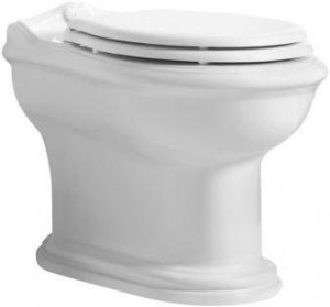 JUVCTP000000 Приставной унитаз напольный Белый Azzurra Ceramica  Италия