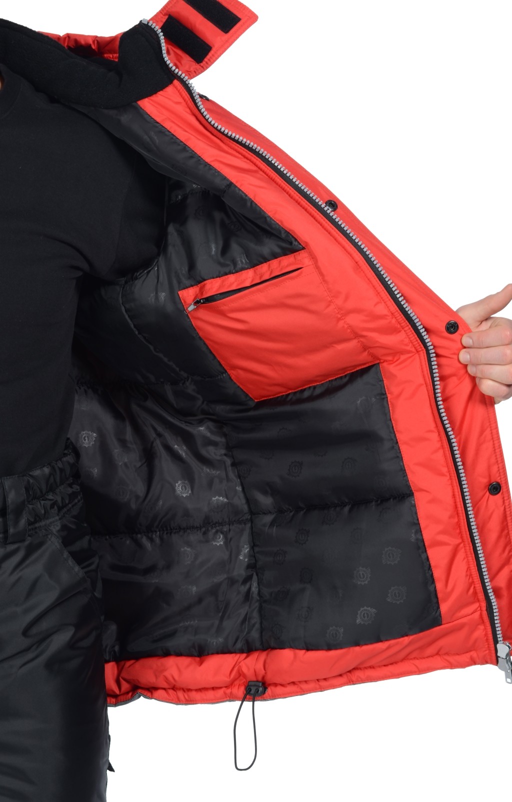 63122 Куртка "Ультра" зимняя красная  Зимняя спецодежда  размер 60-62/182-188  - Вид №7