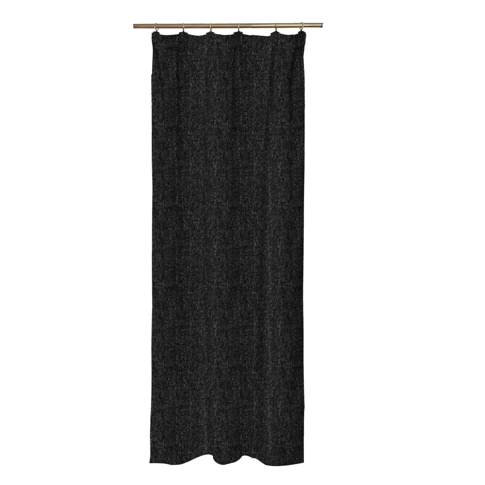 Штора на ленте Manilva 160x280 см цвет чёрный 83406970 STLM-2161601 INSPIRE 