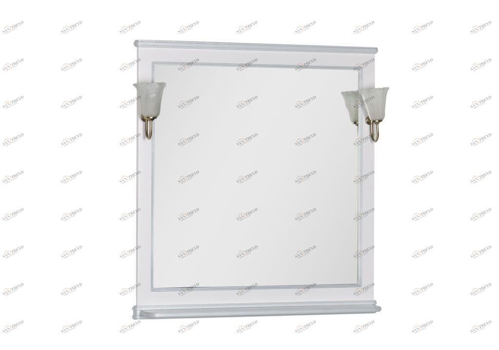 Зеркало Aquanet Валенса 100 белый 00180290