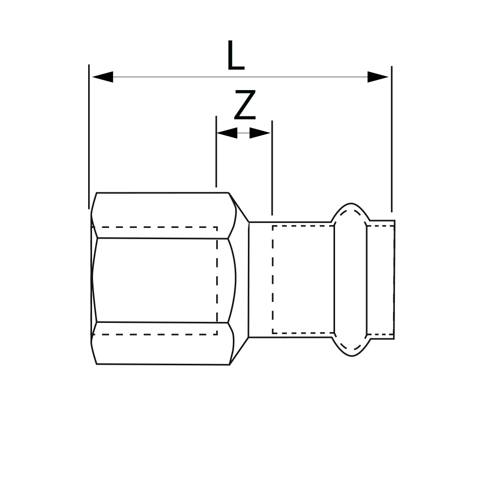 PS4270G0220400 Переходники Tece  - Вид №1