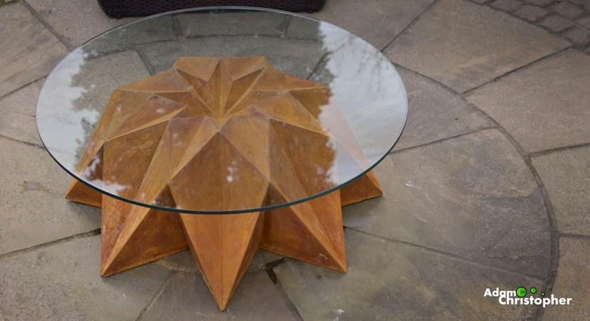 Adam Christopher Круглый садовый столик из бетона sun-id-1390980 - Вид №1