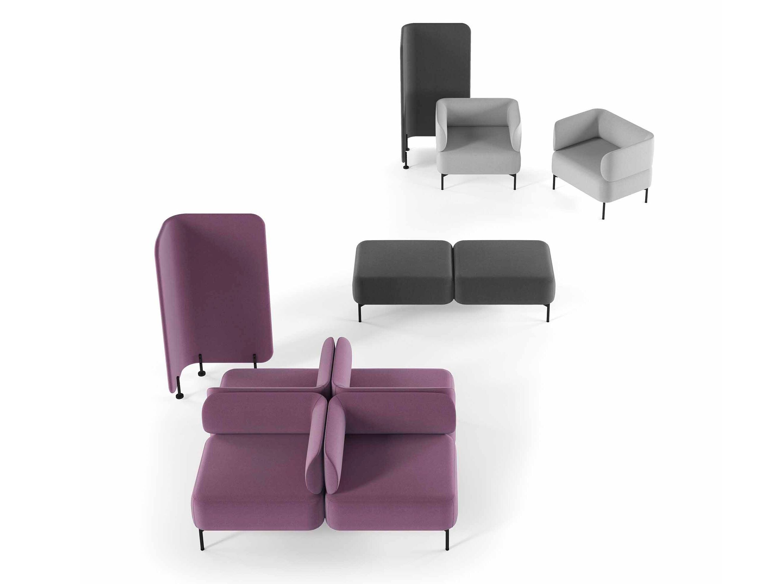 Тканевое кресло с подлокотниками SITLOSOPHY® Berirama ARCH-00004852 - Вид №1