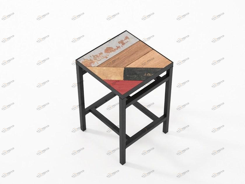 KARPENTER Табурет с подставкой для ног Planke Pk14