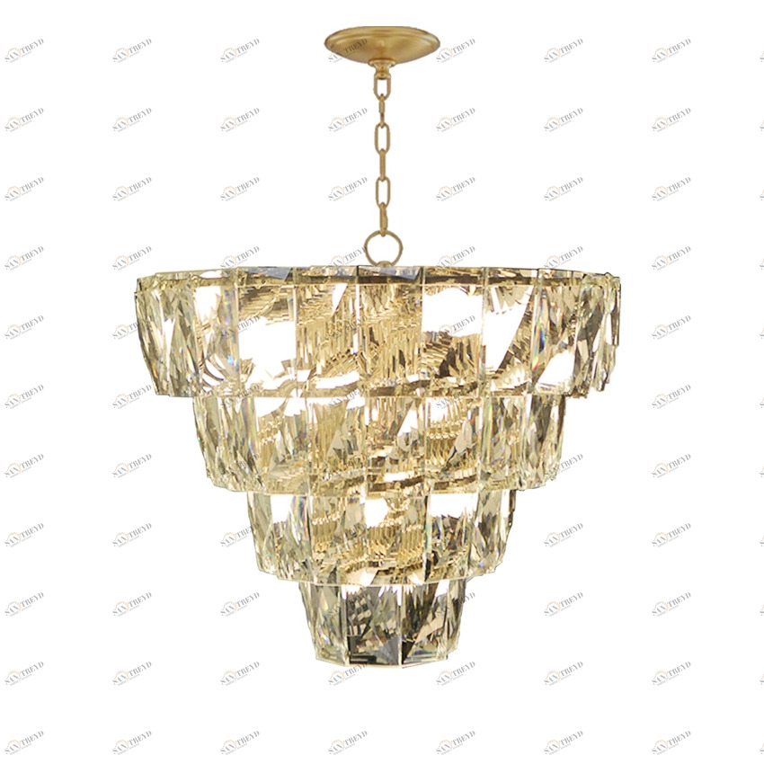 Подвесной светильник Amazone от Delight Collection BRCH9028-66 DELIGHT COLLECTION ДИЗАЙНЕРСКИЕ 243842 Прозрачный;золото 