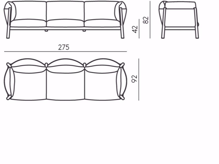 Ткань диван DE PADOVA Як ARCH-00044169 - Вид №5