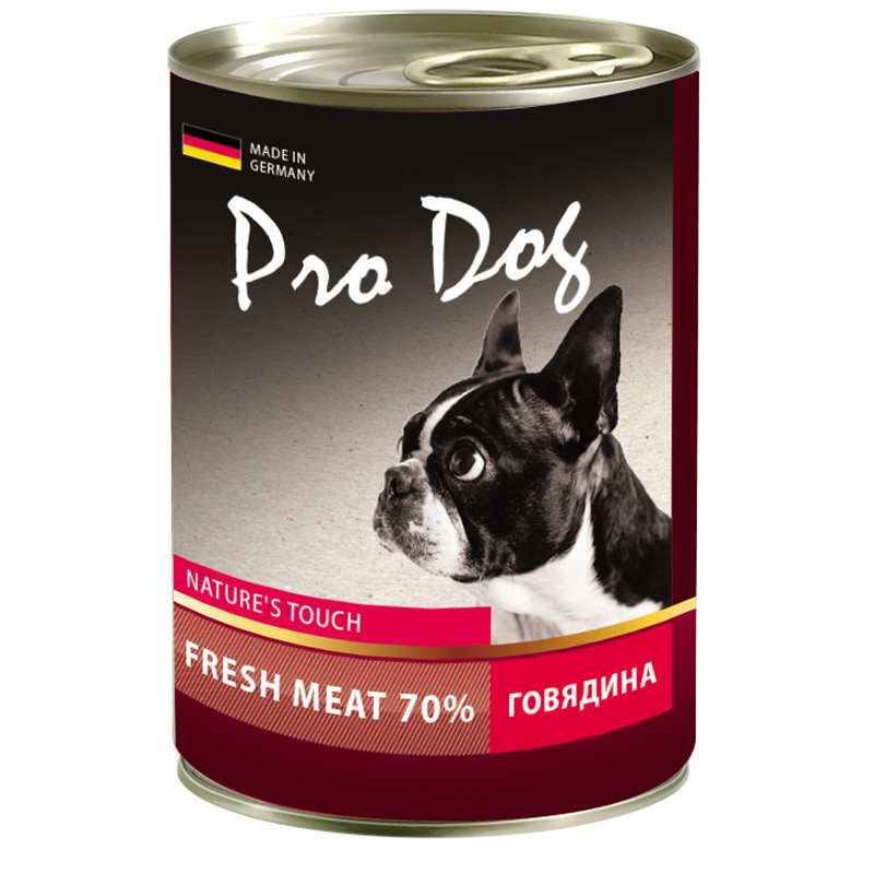 ПР0025892 Корм для собак Говядина 400г PRO DOG 