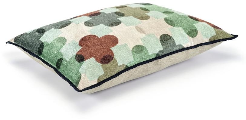 Élitis Подушка из бархата с рисунком sun-id-1472911 - Вид №1