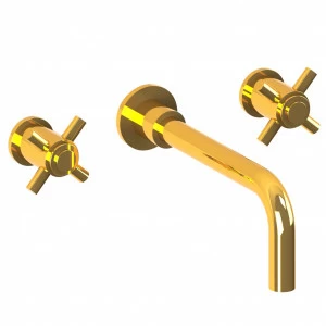 C31-1303 C31-1303 Настенный комплект для раковины на 3 отверстия ЗВЕЗДА Cristal & Bronze STAR