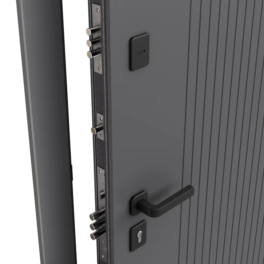 Дверь входная металлическая Torex 86x205 см правая клауд скай бьянко с зеркалом STLM-2127437 - Вид №2