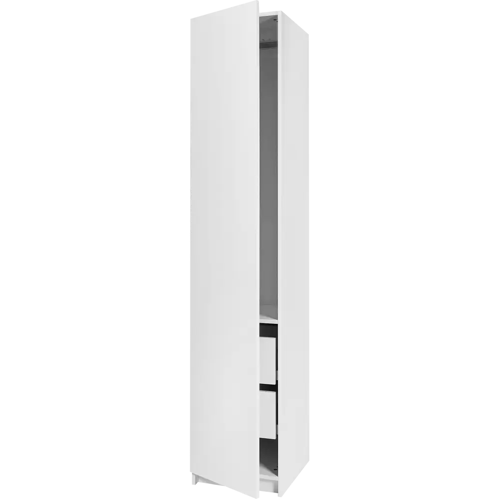 88967150 Дверь для шкафа Лион 39.6x193.8x1.6 см ЛДСП цвет белый STLM-1520278 Santreyd - Вид №2