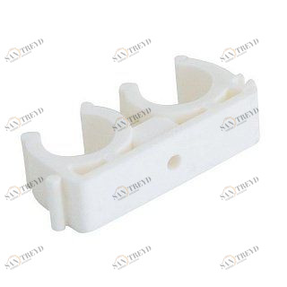 Настенное крепление для трубы KALDE двойное 16 мм 3592BCK160000