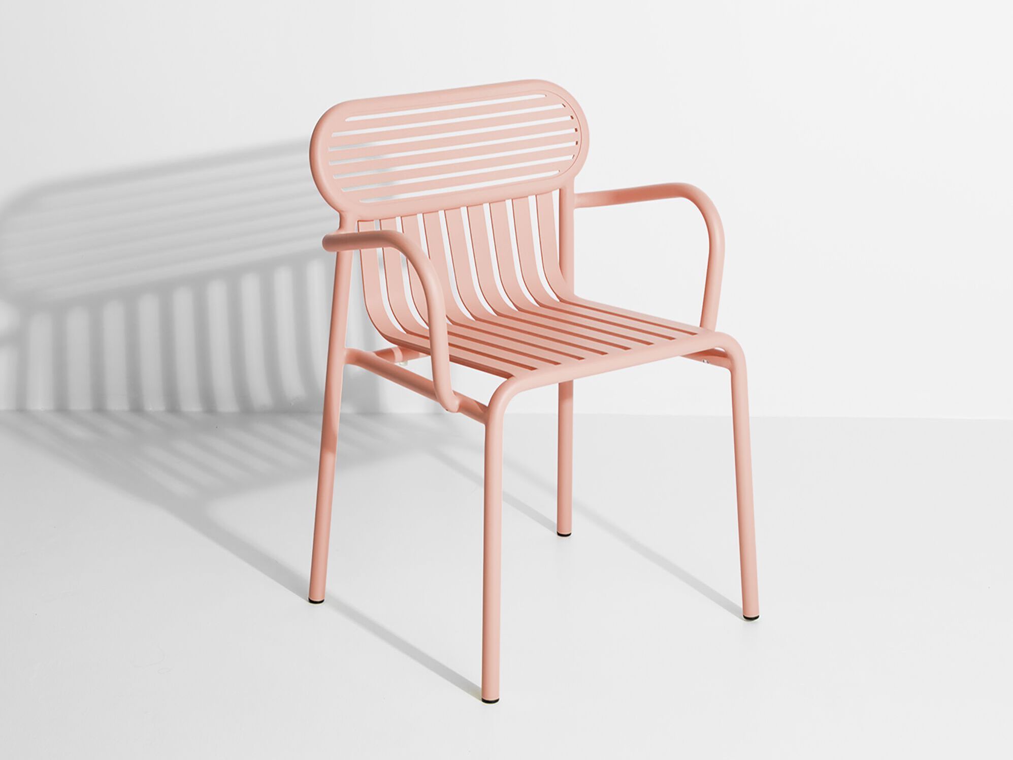 Алюминиевый штабелируемый стул с порошковым покрытием с подлокотниками In Stock Petite Friture ARCH-00002032 - Вид №1